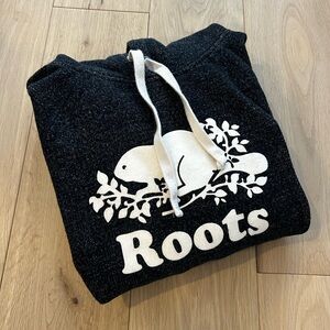Roots Women’s Black Salt and Pepper Graphic Hoodie